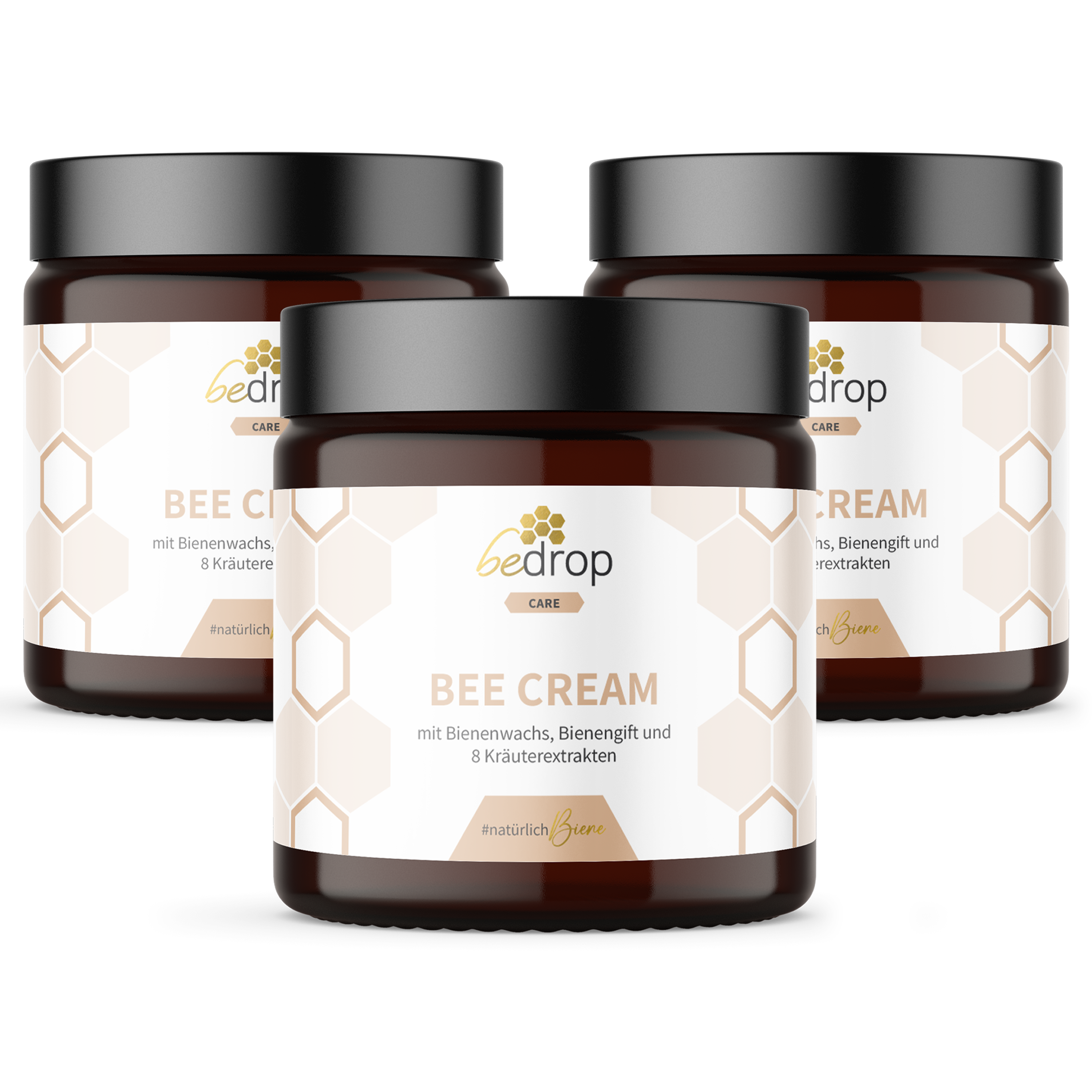 Vorteilsset: 3x Bee Cream Bienengiftsalbe & 8 Kräuterextrakten im 3er Set