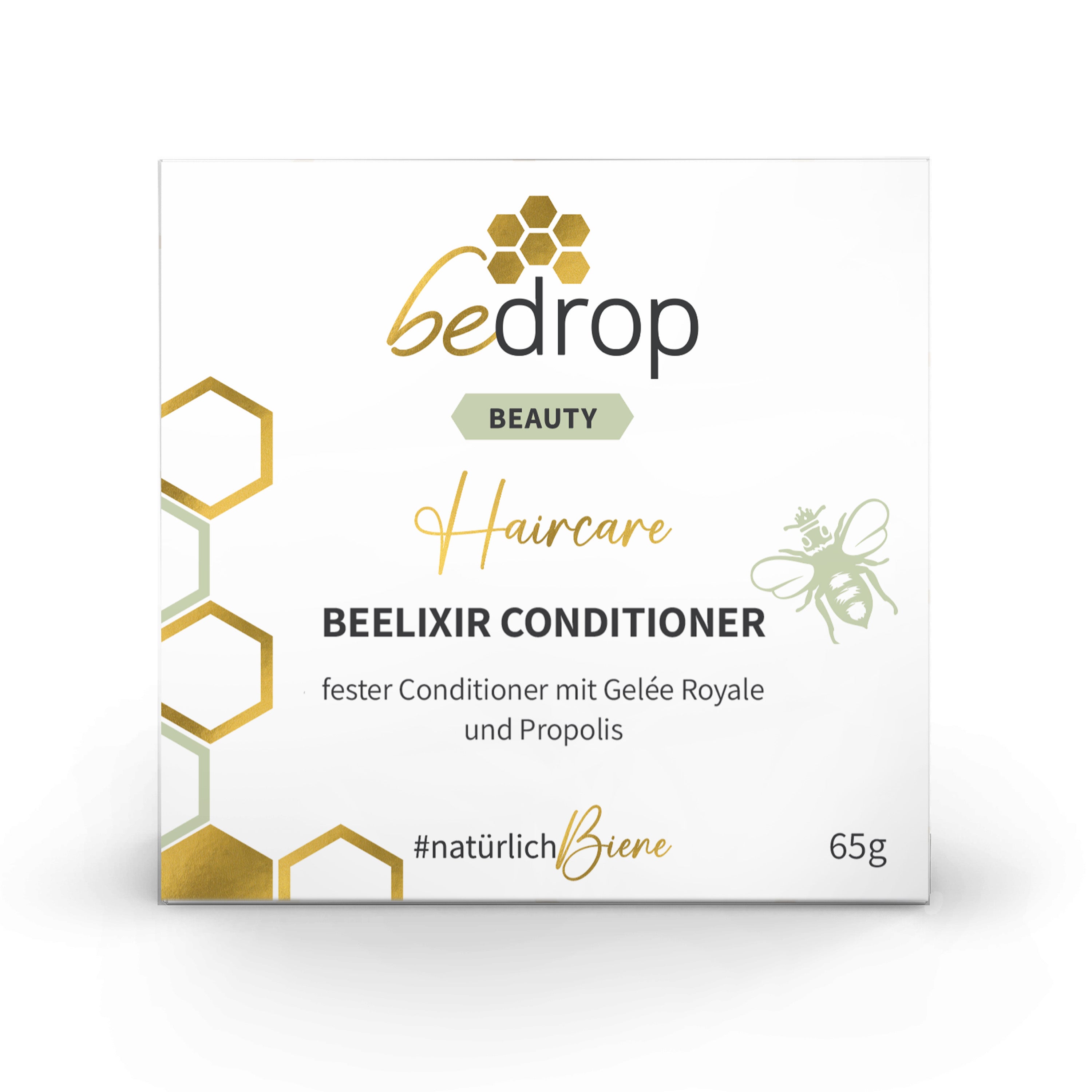 BEELIXIR Fester Conditioner mit Gelée Royale & Propolis - 65g
