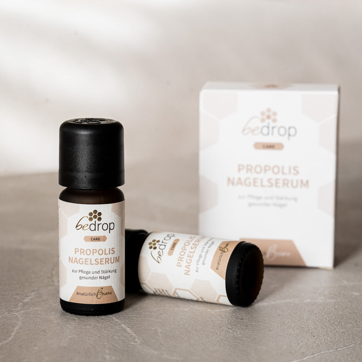 Vorteilsset: 3x Propolis Nagelserum - Nagelpflege mit hochdosiertem Propolis & 4 Ă€therischen Ălen - 10ml