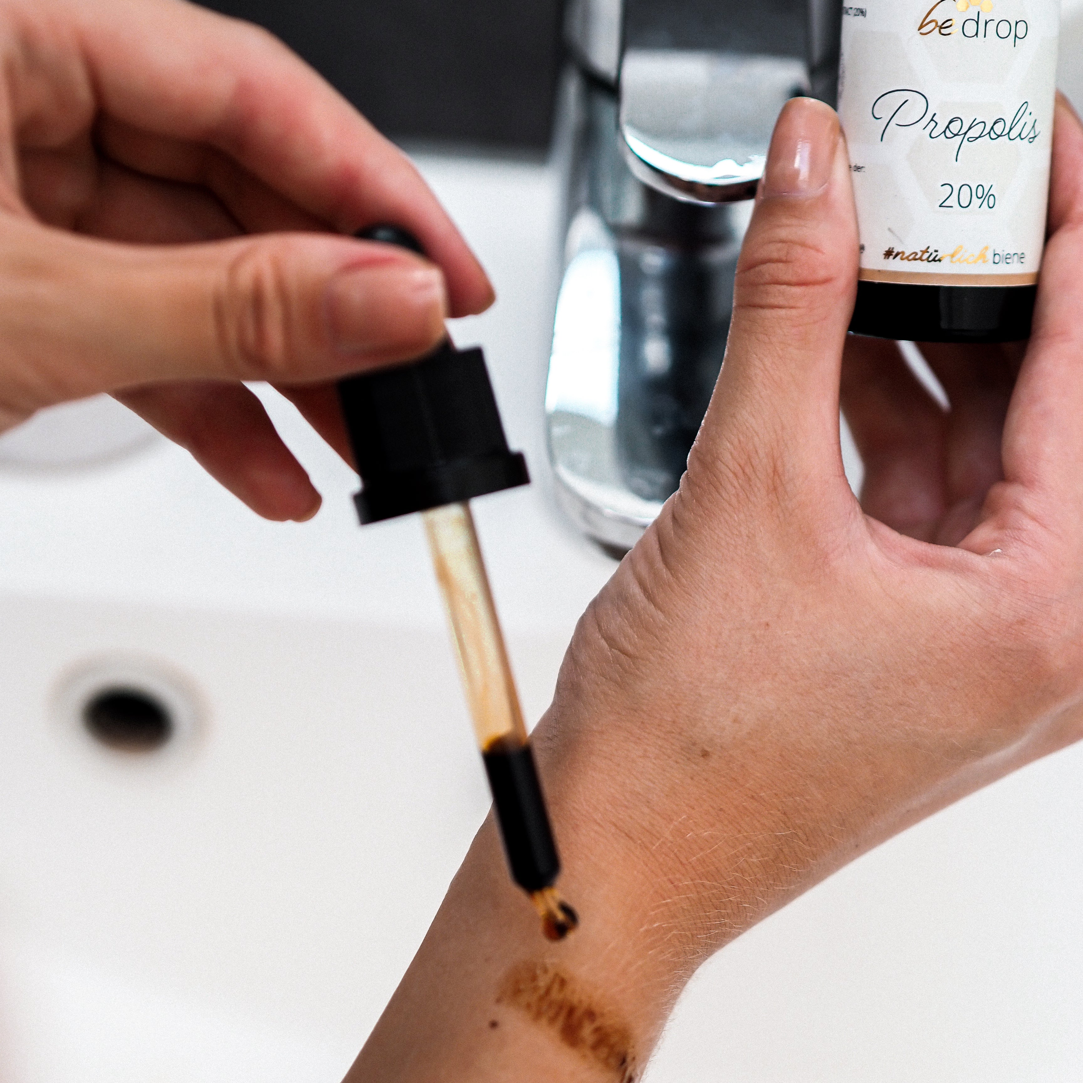 Vorteilsset: 3x Propolis Extrakt Tinktur mit Pipette 20% - 30ml im 3er Set