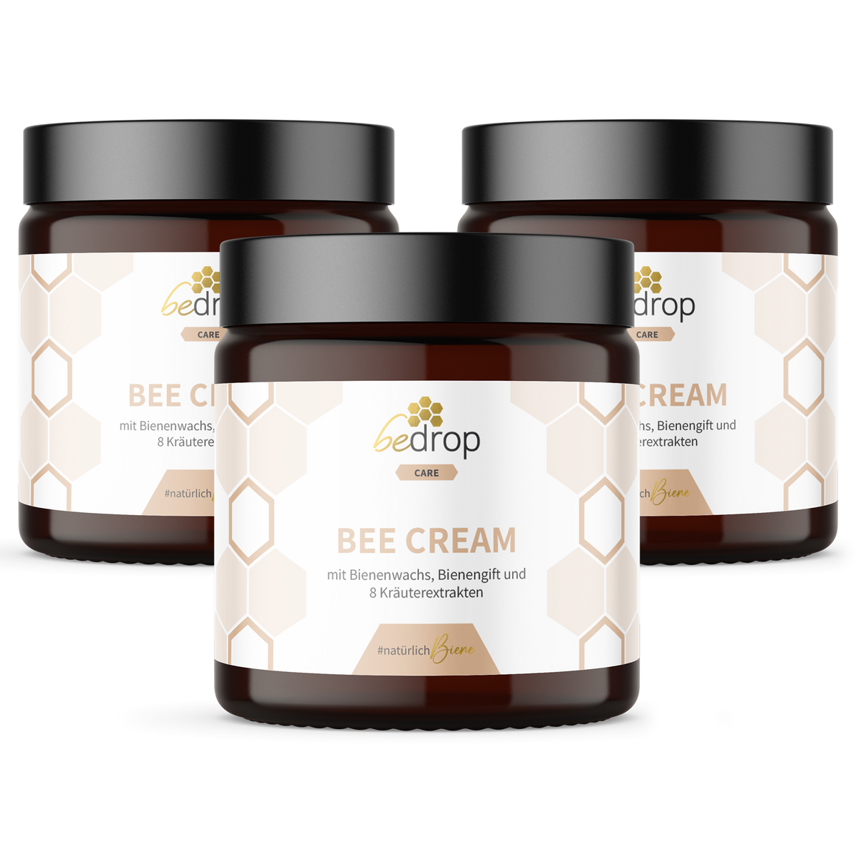 Vorteilsset: 3x Bee Cream Bienengiftsalbe & 8 Kräuterextrakten im 3er Set