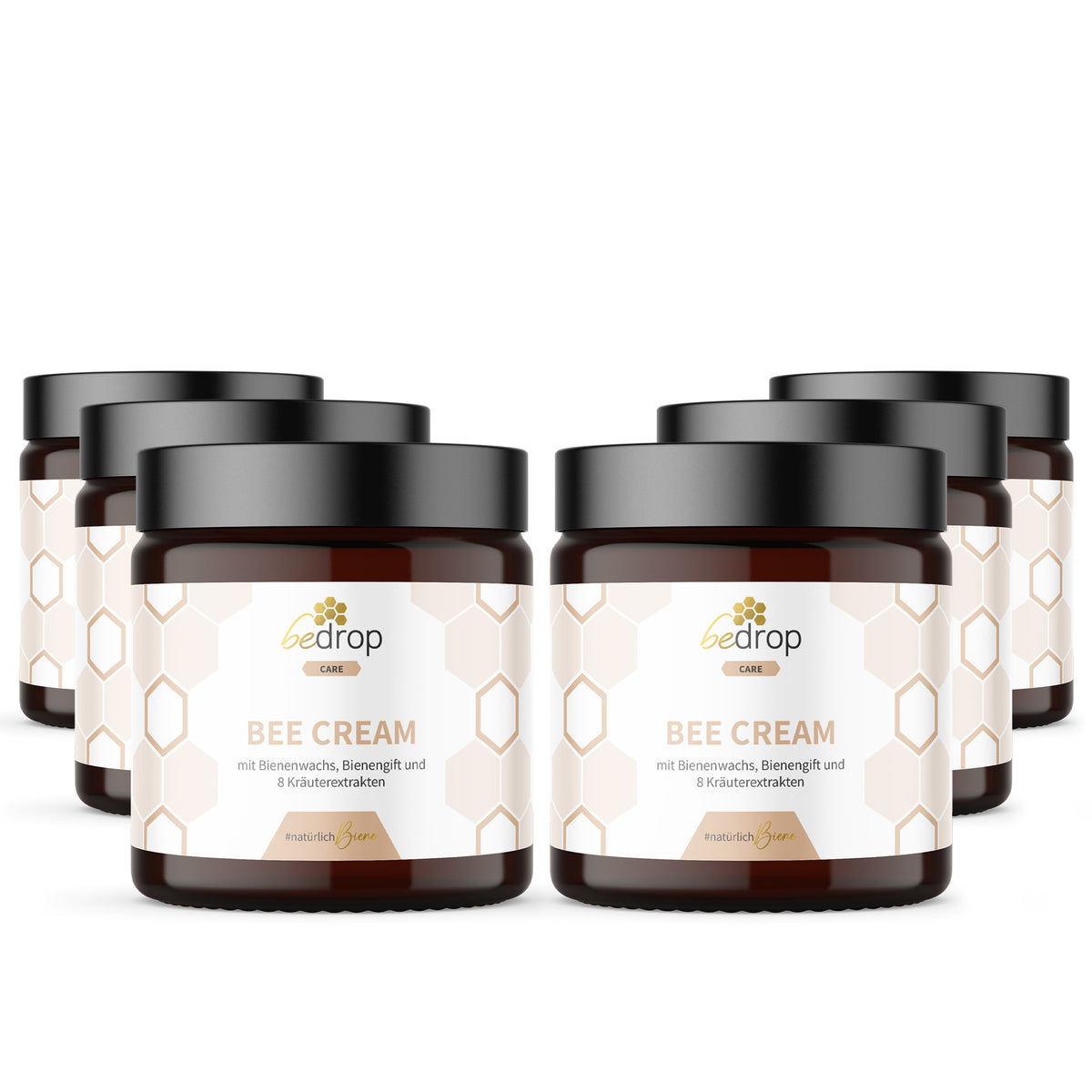 Bienengiftsalbe Creme für Muskeln, Gelenke & Rücken 6x 100g im Set