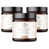 Vorteilsset: 3x Gelée Royale Kapseln (Bio-Zertifiziert) - 60 Kapseln im 3er Set