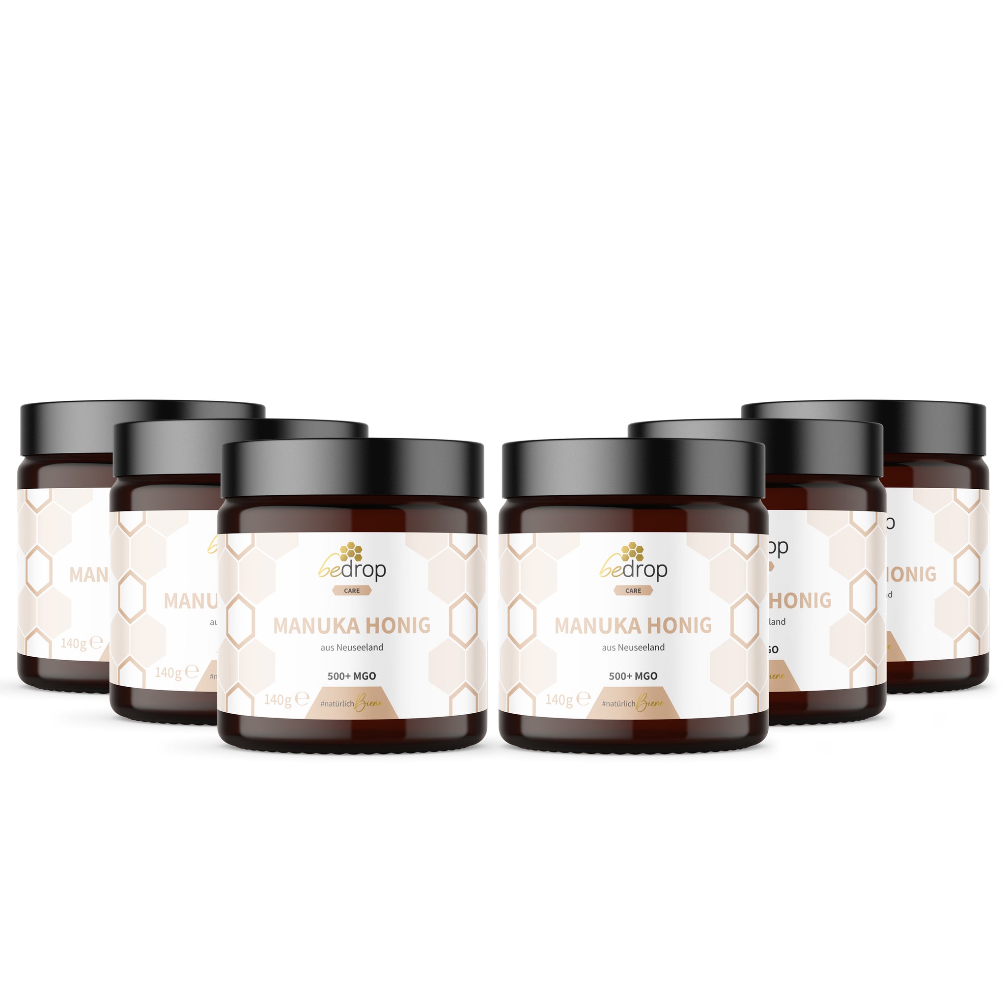 manuka honig aufbewahrung Sparset: 6x Echter Manuka Honig MGO 500+ 140g