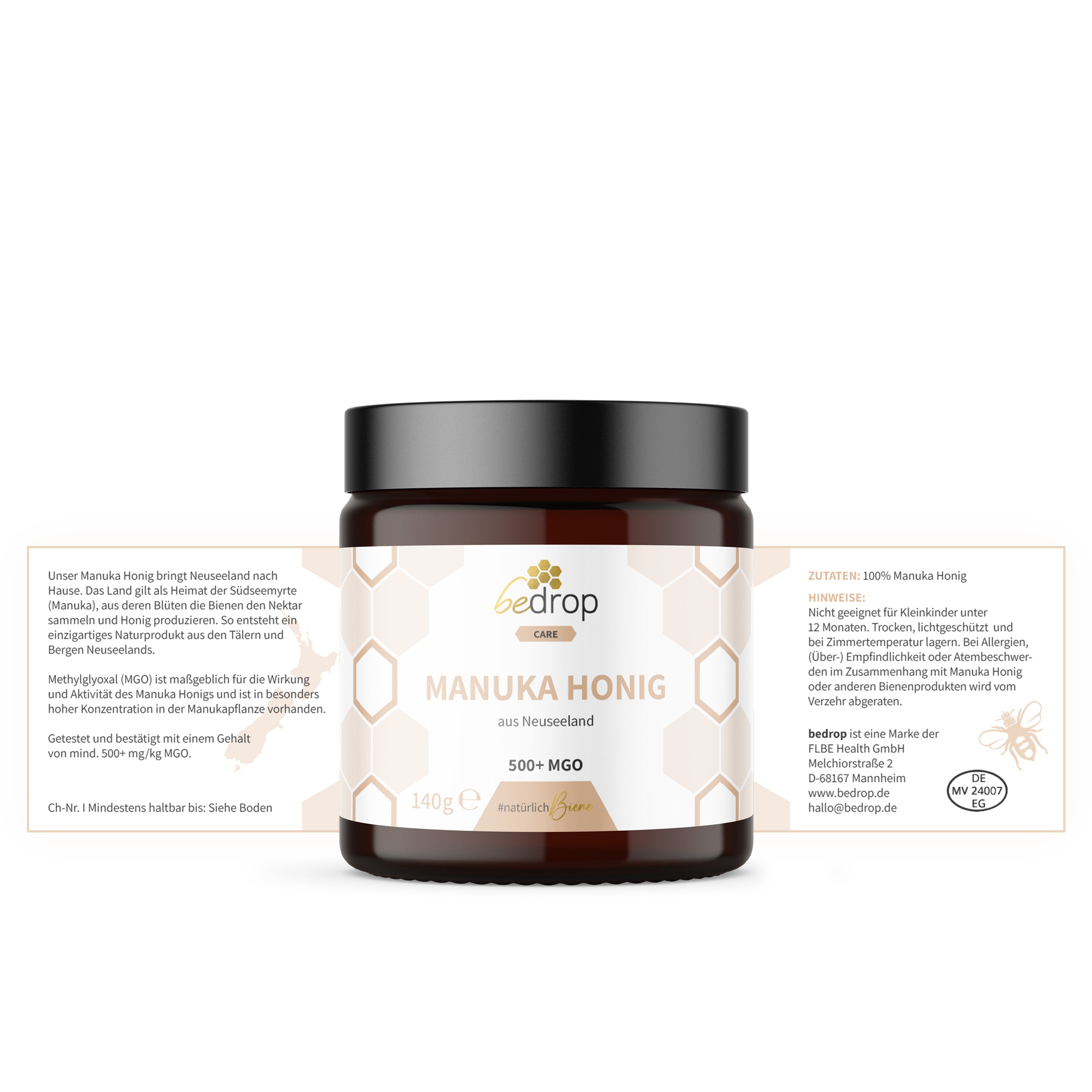 Das Allrounder-Set | Propolis Kapseln & 20% Tinktur + Gelée Royale Kapseln & pur/frisch + Manuka Honig