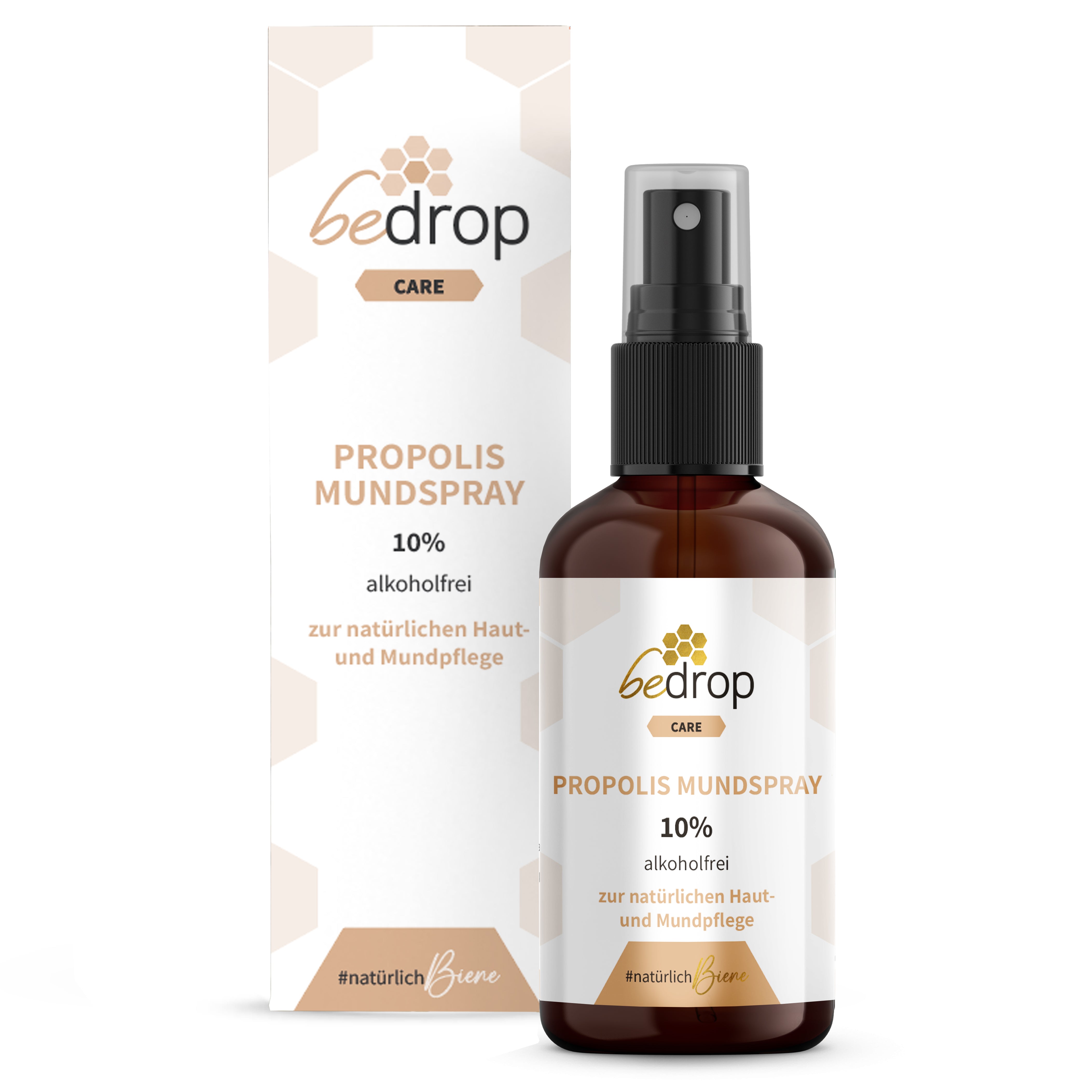 Vorteilsset: 3x Propolis Tinktur Mundspray (alkoholfrei & wasserlöslich) - 30ml im 3er Set