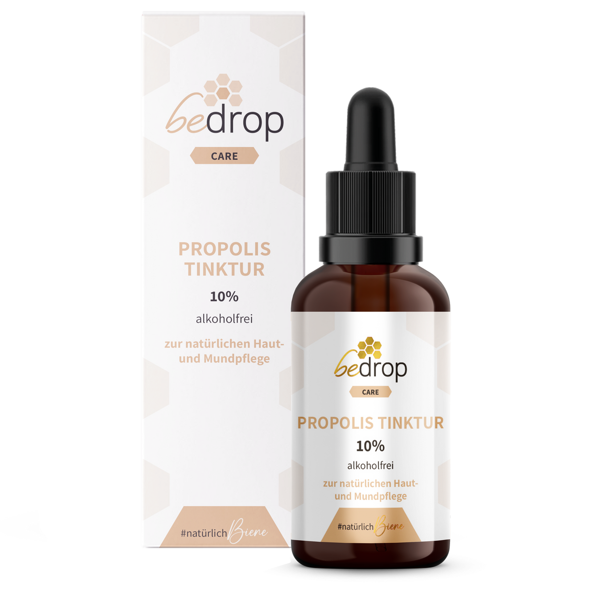 bedrop Propolis Tinktur mit Pipette (alkoholfrei & wasserlöslich) - 30ml Tropfen, 30 ml