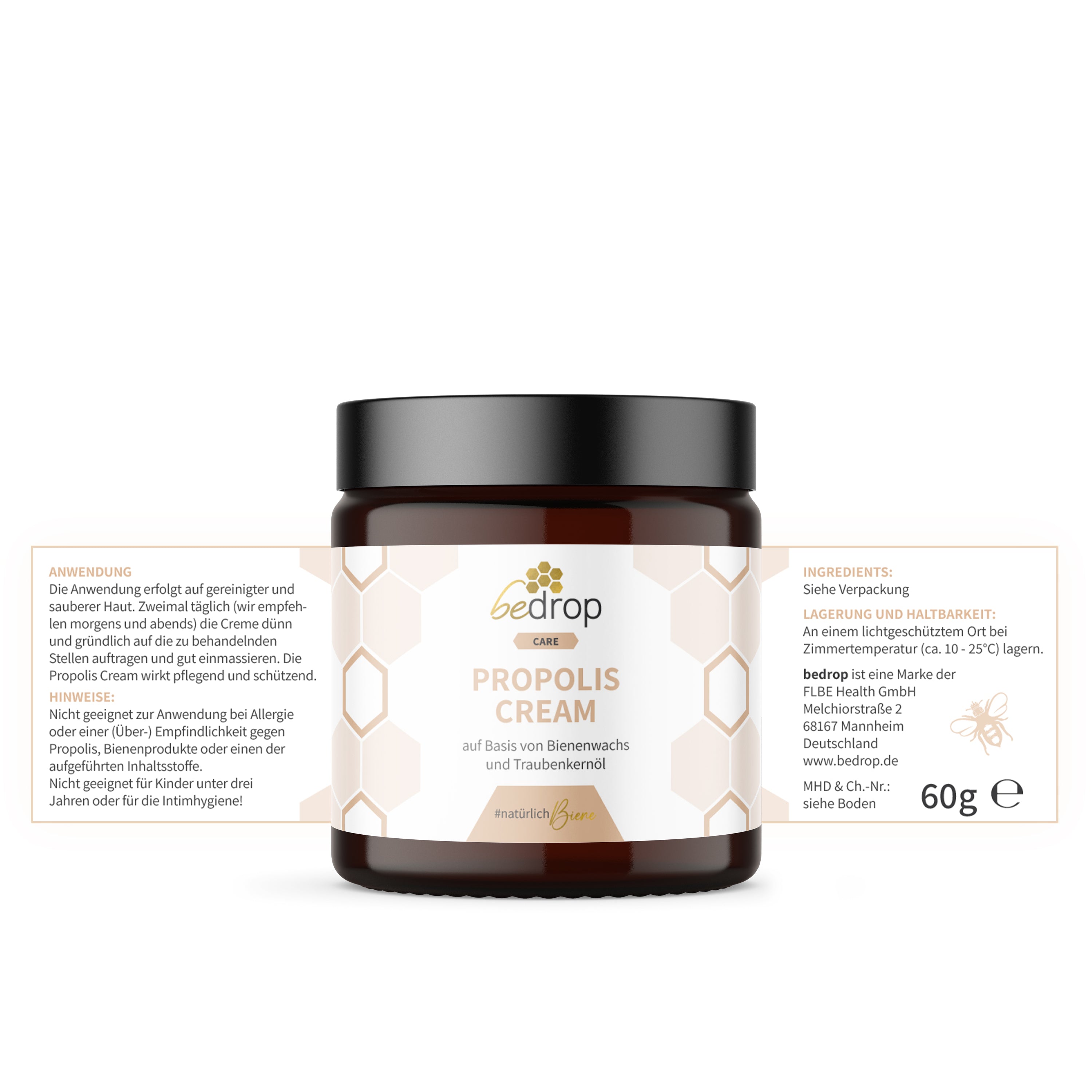 Hautpflege-Set | Bee Cream (Bienengiftsalbe) + Propolis Cream (Propolis Salbe) + Royale Lotion (Körperlotion)