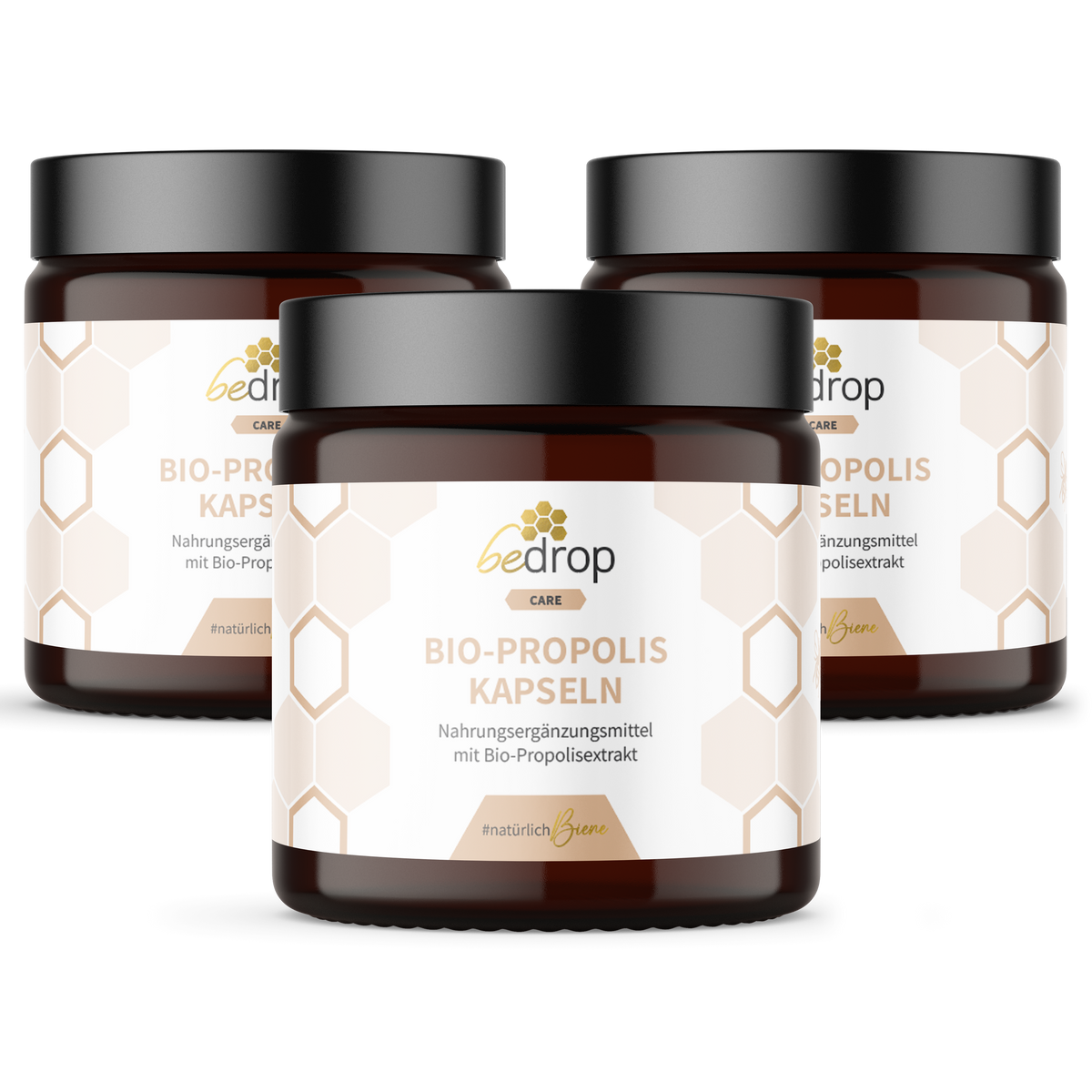 Vorteilsset: 3x Bio Propolis Kapseln - 60 Kapseln im 3er Set