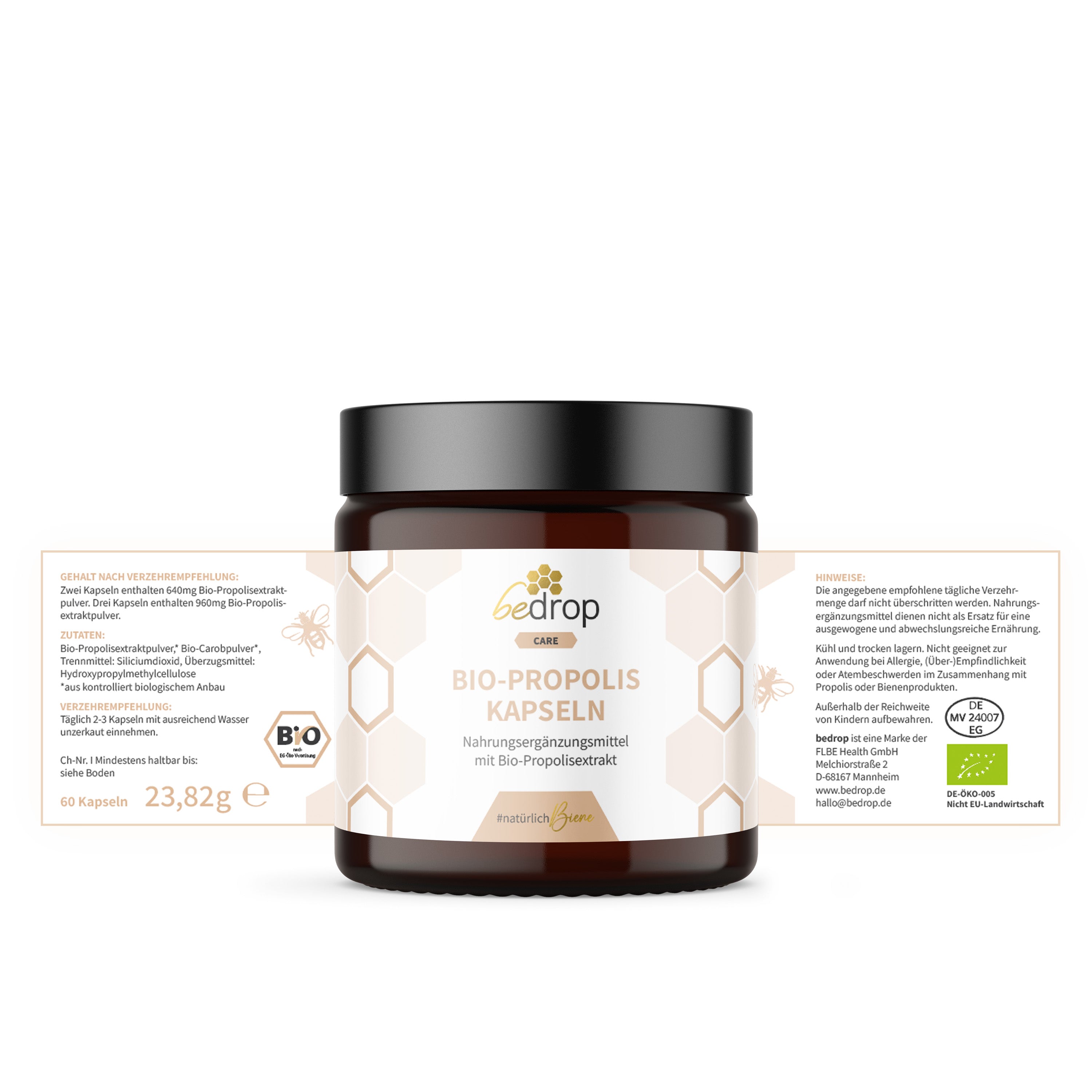 Nail Care Set | Propolis Nagelserum, Kapseln & Propolis-Honig-Seife