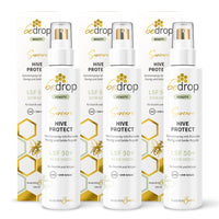 Vorteilsset: 3x HIVE PROTECT LSF 50+ - Sonnenspray mit Manuka Honig und Gelée Royale - 200ml