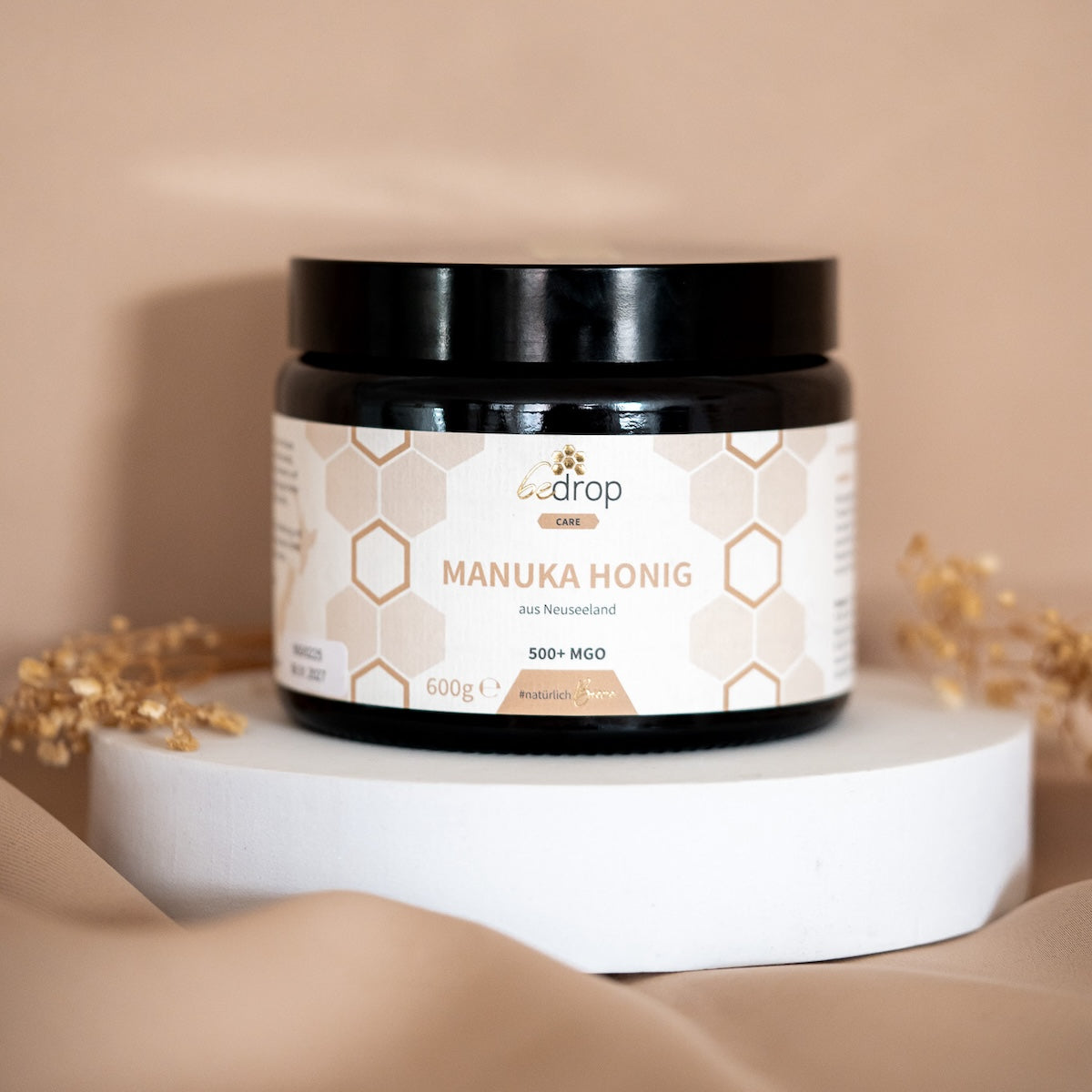manuka honig aufbewahrung XXL Manuka Honig 600g – zertifiziert MGO 500+