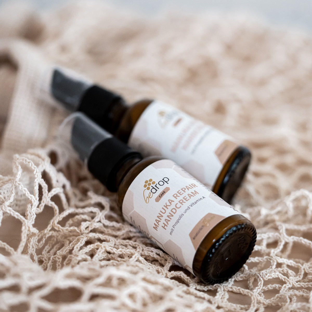 Vorteilsset: 3x Manuka Repair Handcream / Handcreme mit Manuka Honig, Propolis und Vitamin A  im 3er Set
