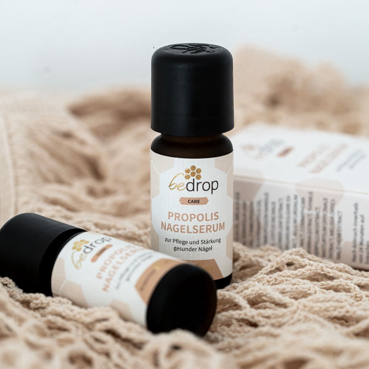 Vorteilsset: 3x Propolis Nagelserum - Nagelpflege mit hochdosiertem Propolis & 4 ätherischen Ölen - 10ml