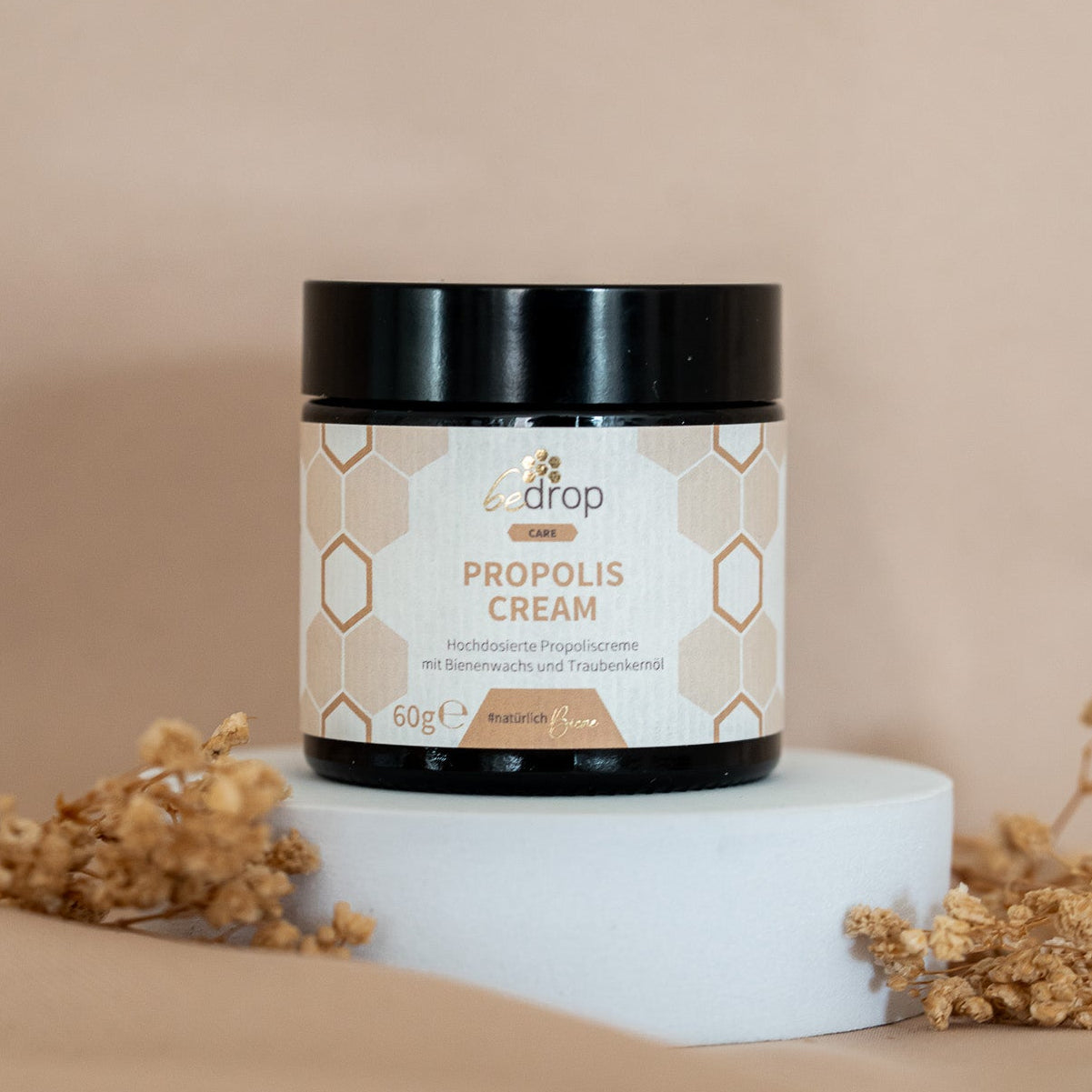 Propolis Cream - hochdosierte Propolis Creme mit Bienenwachs & Traubenkernöl - 60g