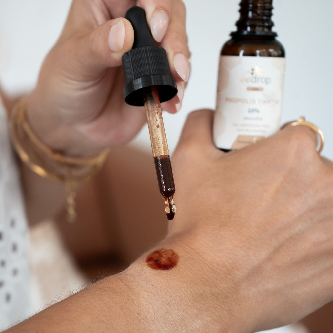 Propolis Tinktur mit Pipette (alkoholfrei & wasserlöslich) - 30ml