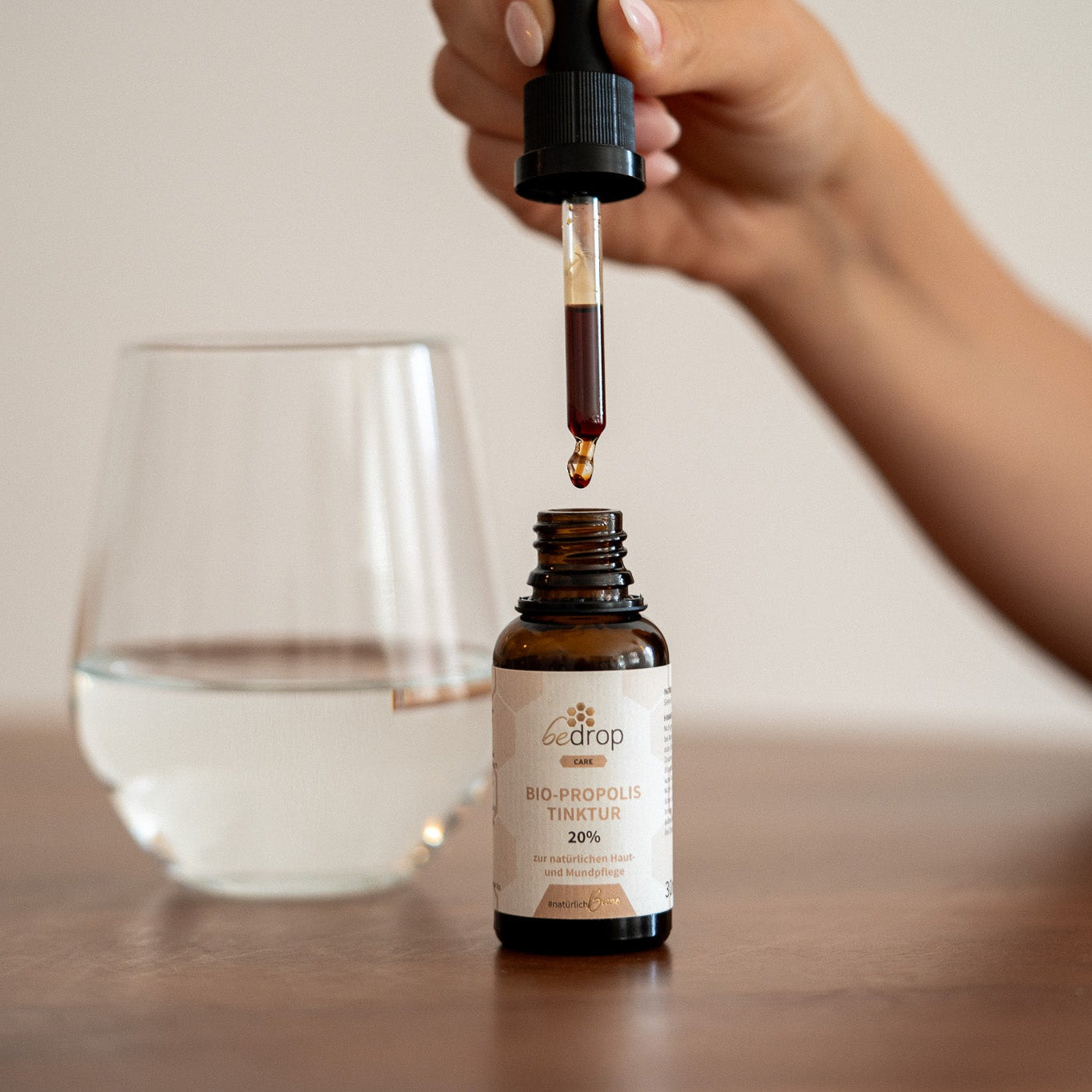 Propolis Extrakt Tinktur mit Pipette 20% - 30ml (Bio-Zertifiziert)