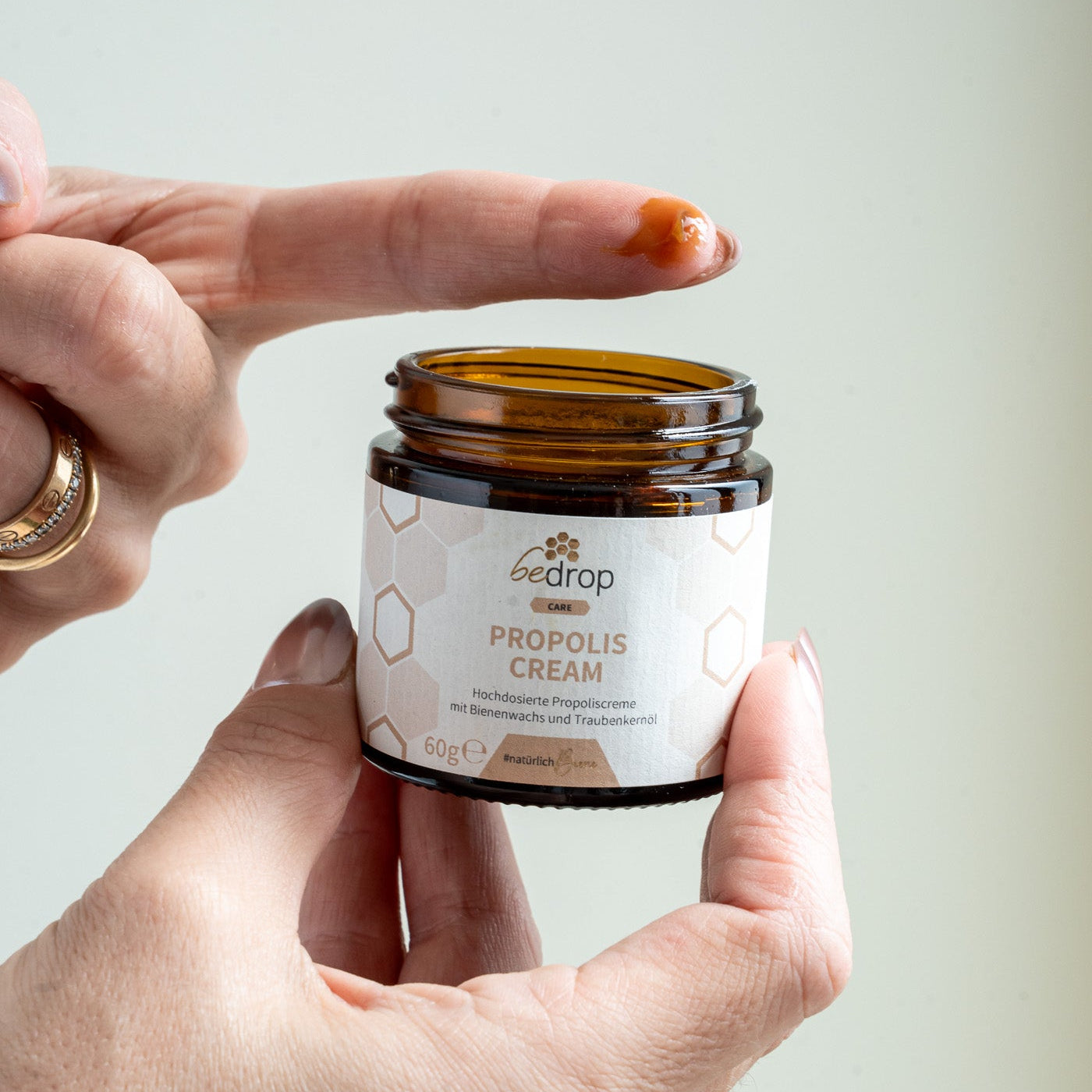 Propolis Cream - hochdosierte Propolis Creme mit Bienenwachs & Traubenkernöl - 60g