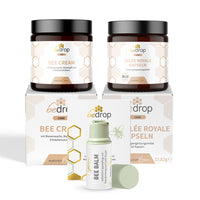 Wohlfühlset (groß)| Bee Cream (Bienengiftsalbe) + Gelée Royale Kapseln + BeeBalm