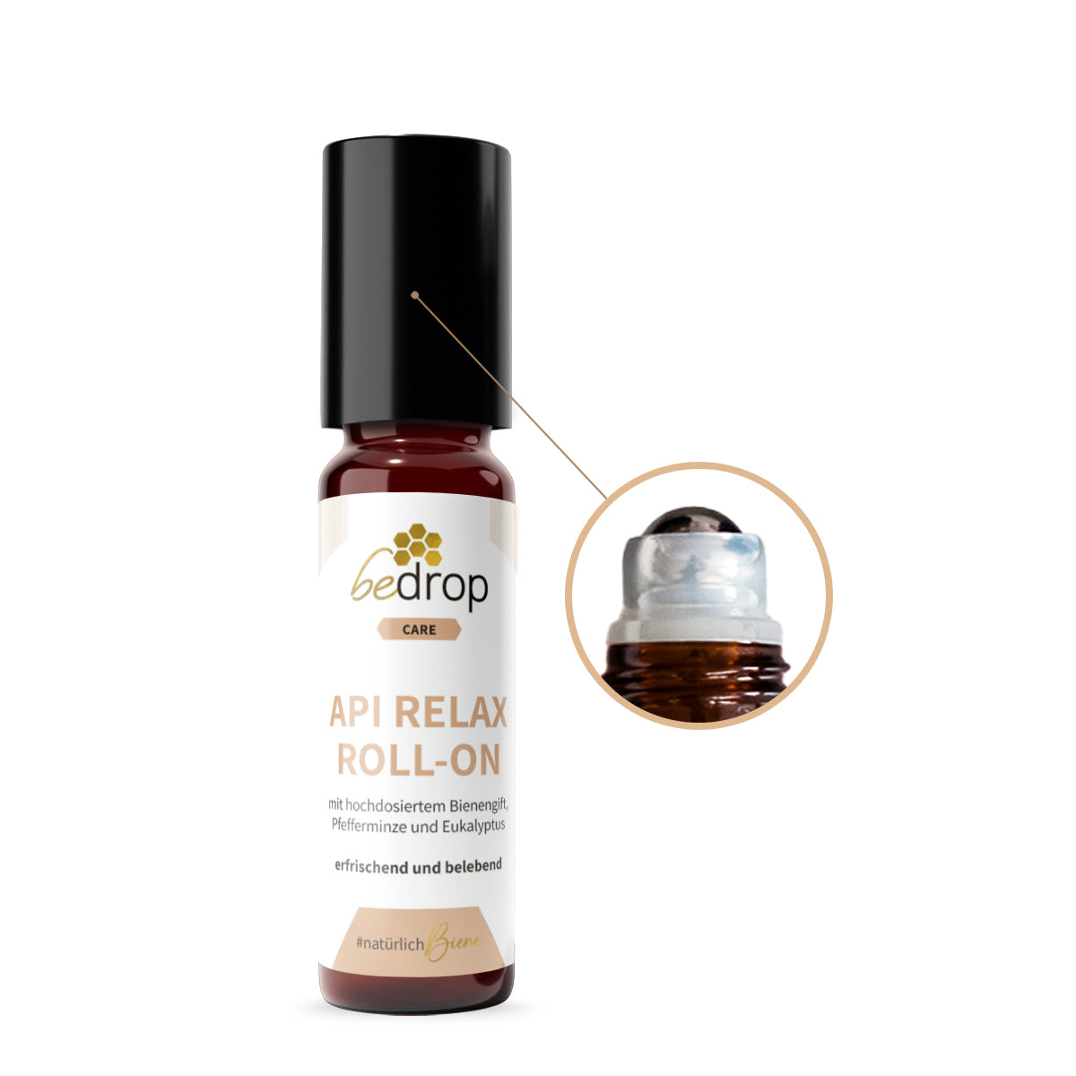 Vorteilsset: 3x Api Relax Roll-On mit hochdosiertem Bienengift, Pfefferminze und Eukalyptus - 10ml