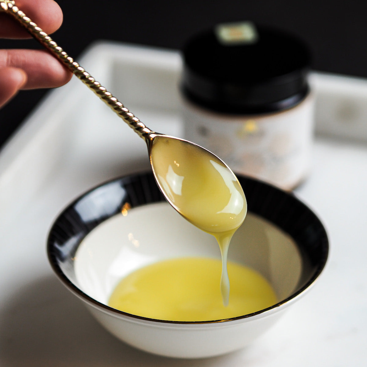 Das Allrounder-Set | Propolis Kapseln & 20% Tinktur + Gelée Royale Kapseln & pur/frisch + Manuka Honig